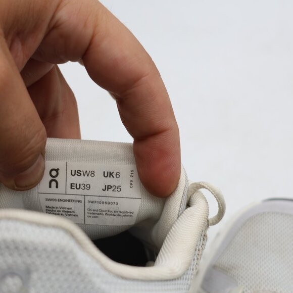 On Running Cloud 5 Women's Size 8 Lifestyle Gray Athletic Running Sneakers Shoes - Picture 3 of 12